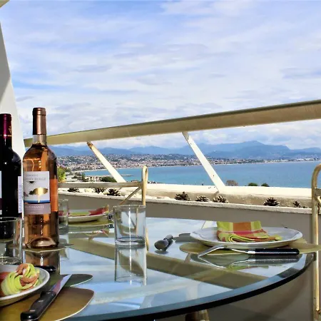 Bel 2p, Vue Mer, 4 Pers, - Fr-1-252a-80 Villeneuve-Loubet