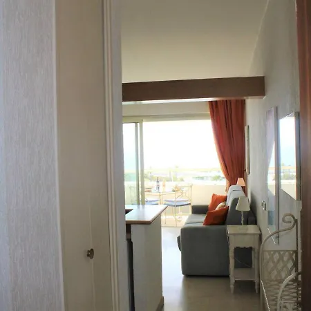 Bel 2p, Vue Mer, 4 Pers, - Fr-1-252a-80 * Villeneuve-Loubet